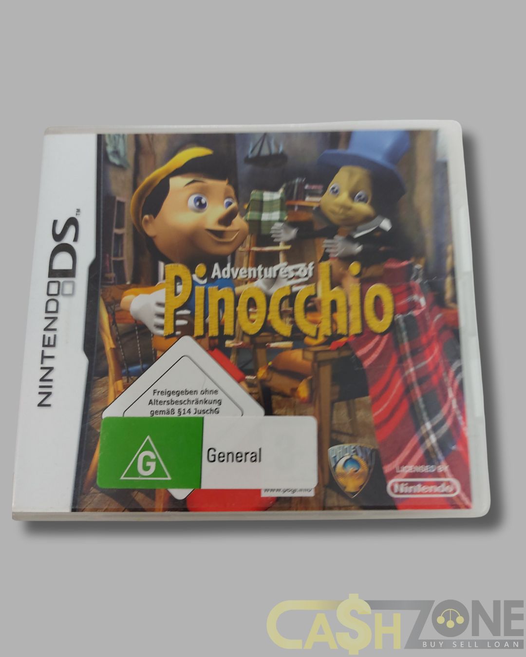 Adventures of Pinocchio Nintendo DS Game