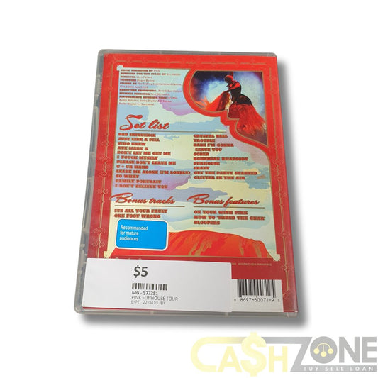 Pink: Funhouse Tour Live In Australia DVD