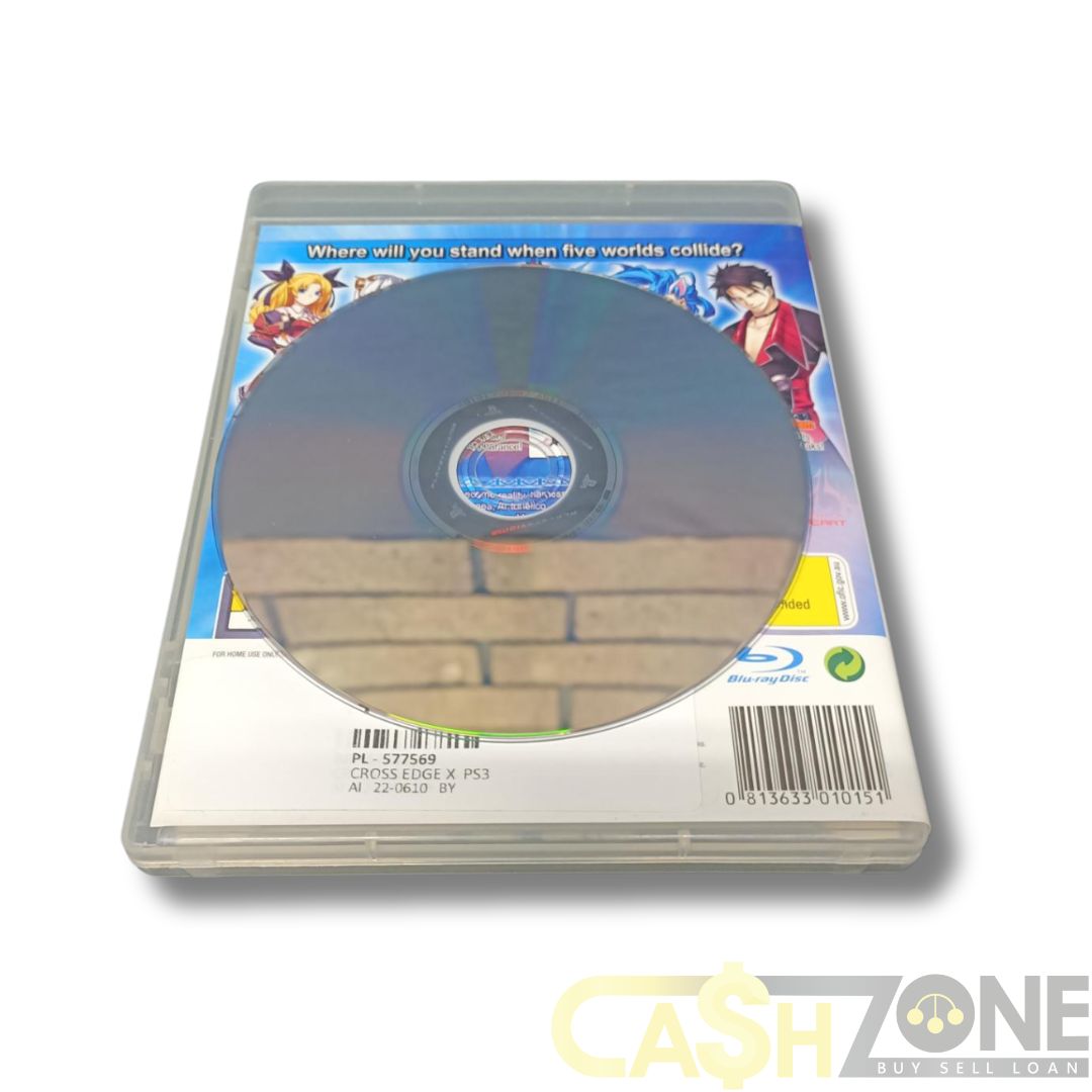 Cross Edge PS3 Game PAL Version