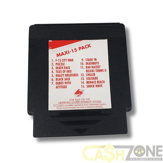 Maxi-15 Pack NES Game