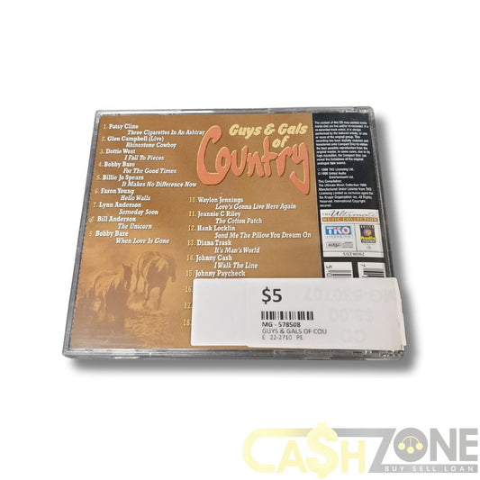 Guys & Gals Of Country CD
