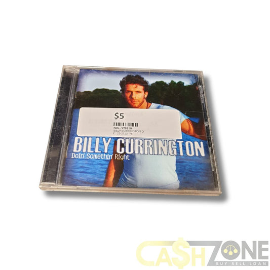 Billy Currington Doin' Something Right CD
