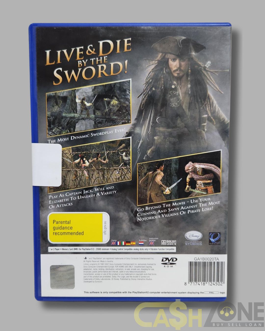 Pirates Of The Caribbean: At World's End PS2 Game PAL