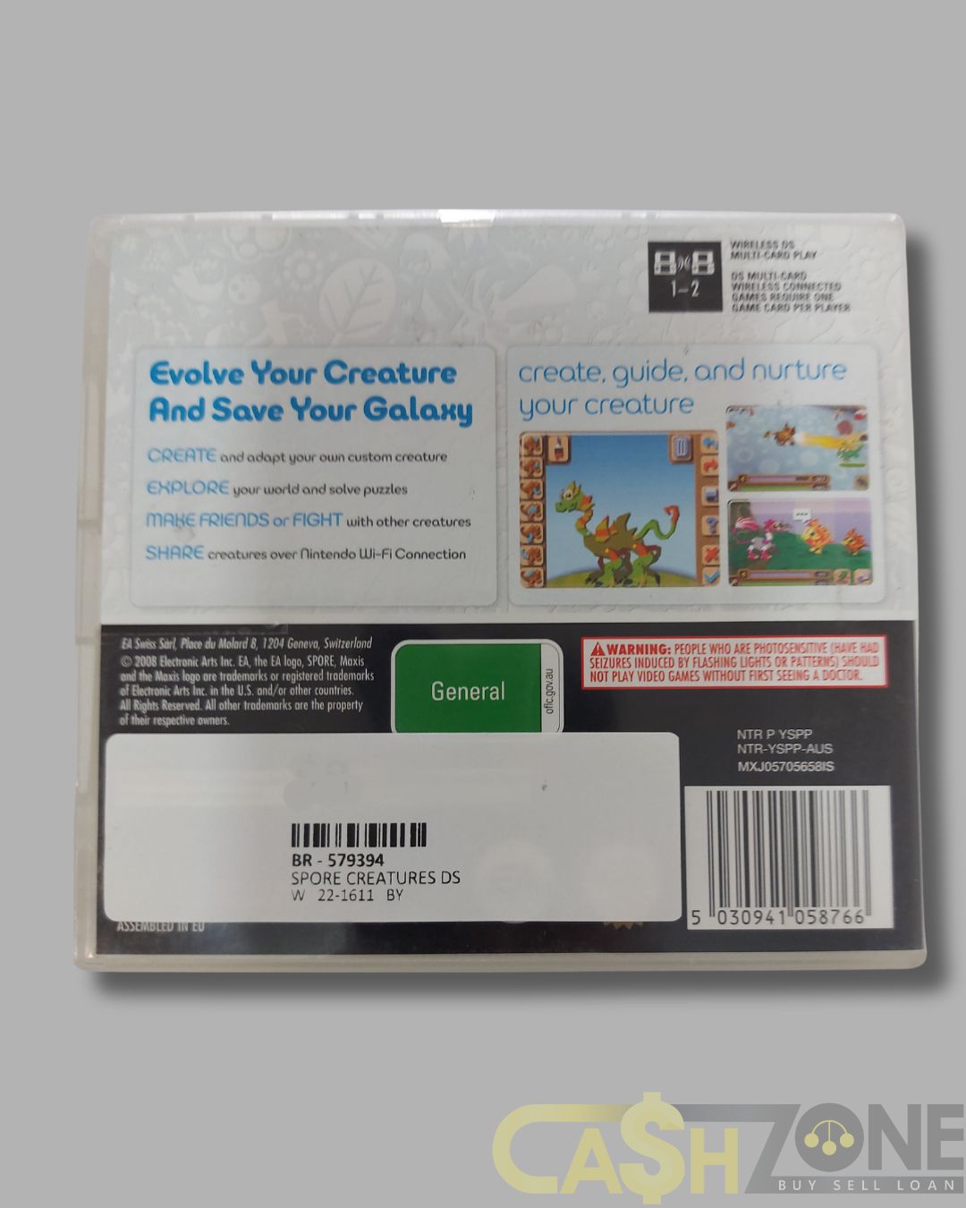 Spore Creatures Nintendo DS