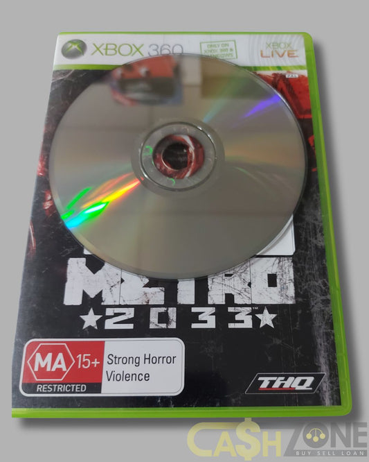 Metro 2033 XBOX 360 Game PAL
