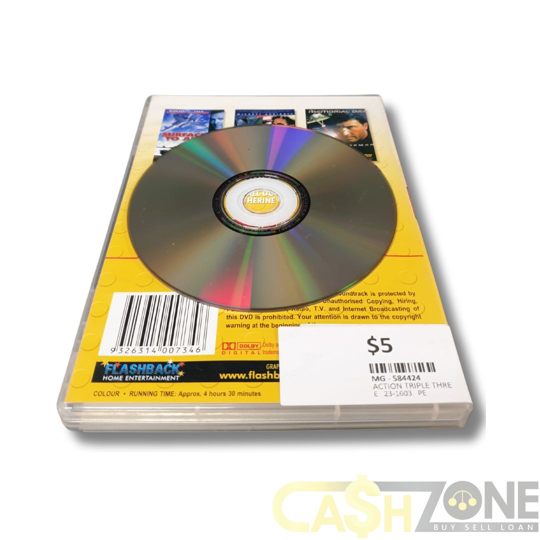 Action Triple Threat DVD Movie