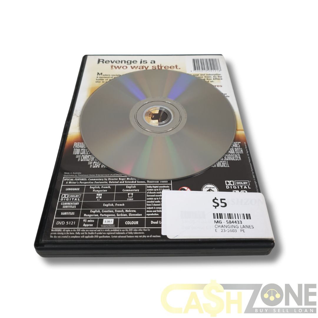Changing Lanes DVD Movie