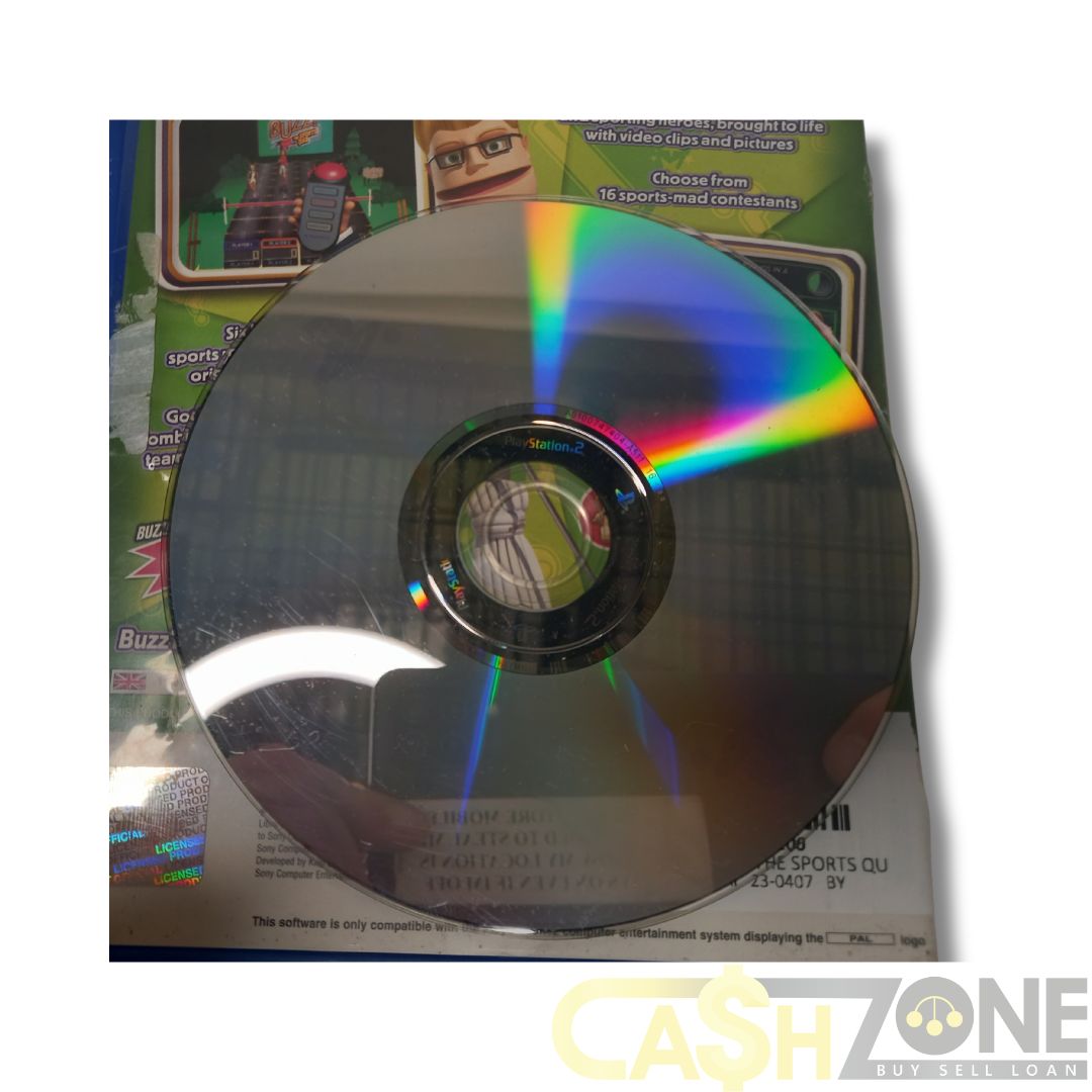 Buzz! The Sports Quiz PS2 Game