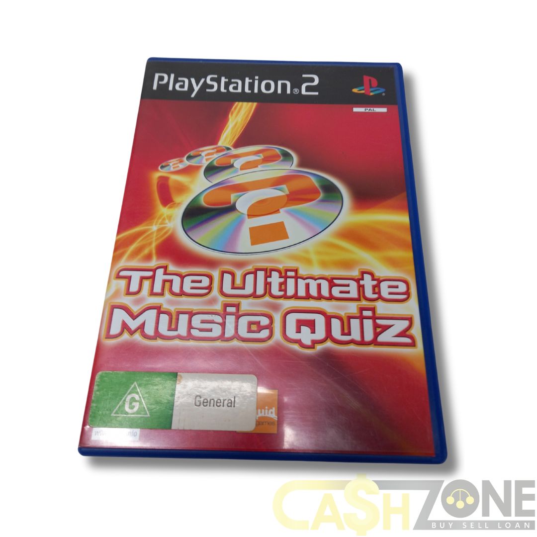 The Ultimate Music Quiz PS2 Game