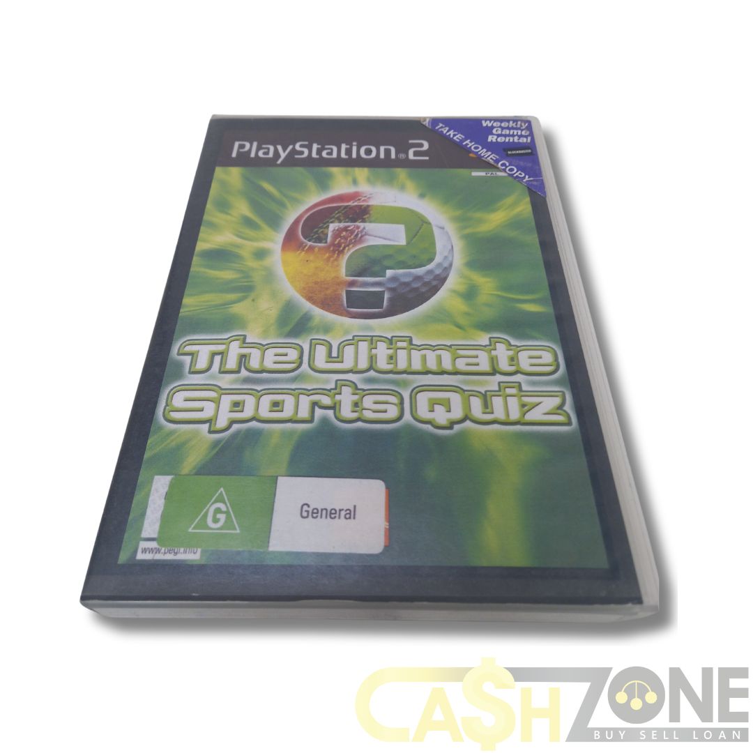 The Ultimate Sports Quiz PS2 Game