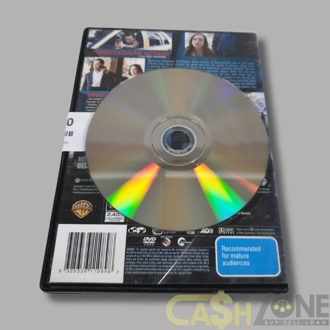 Inception DVD Movie