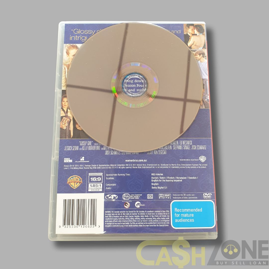 Gossip Girl Complete Fourth Season DVD TV Series