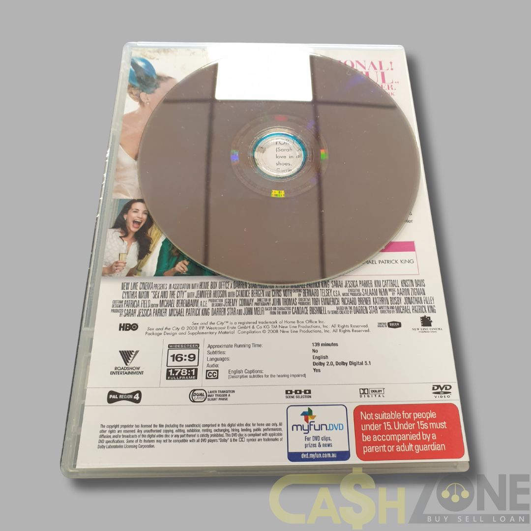 Sex And The City: The Movie DVD Movie