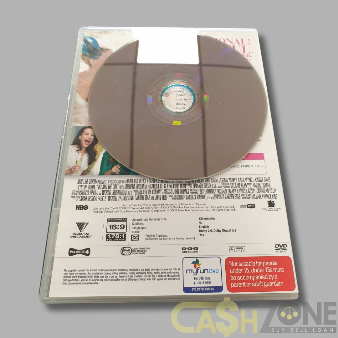 Sex And The City: The Movie DVD Movie