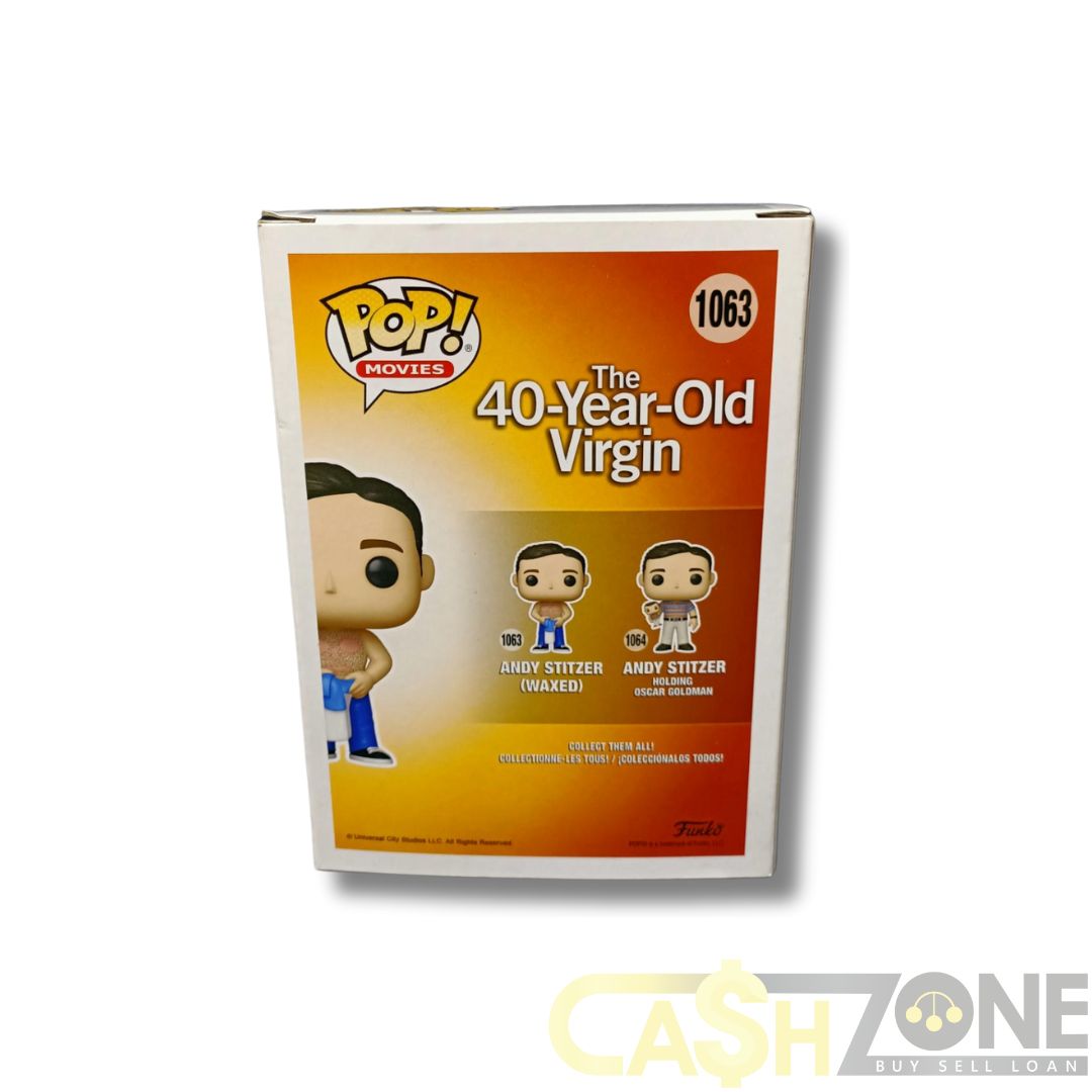 The 40 Year Old Virgin Andy Stitzer (Waxed) Funko Pop Vinyl