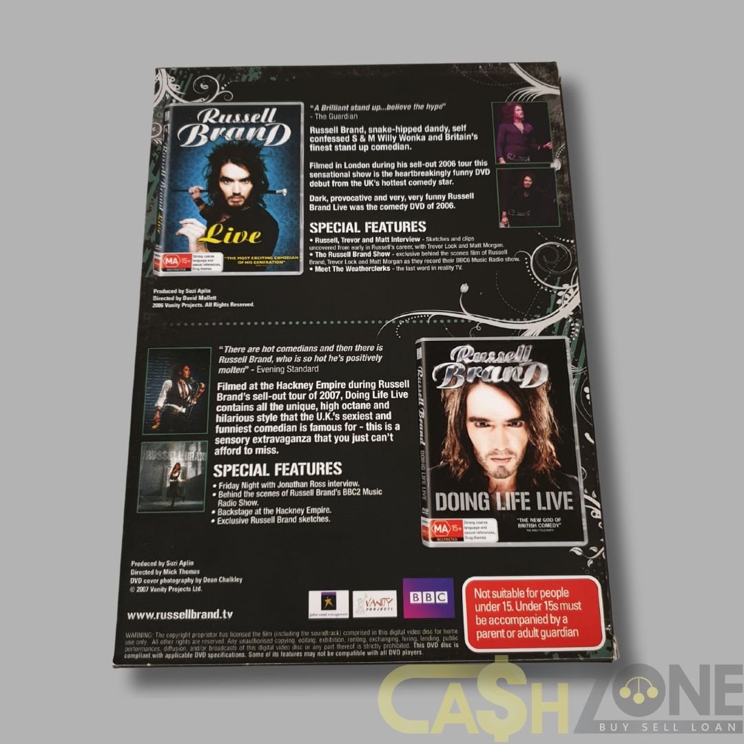 Russell Brand My Boxy Wox DVD Box Set
