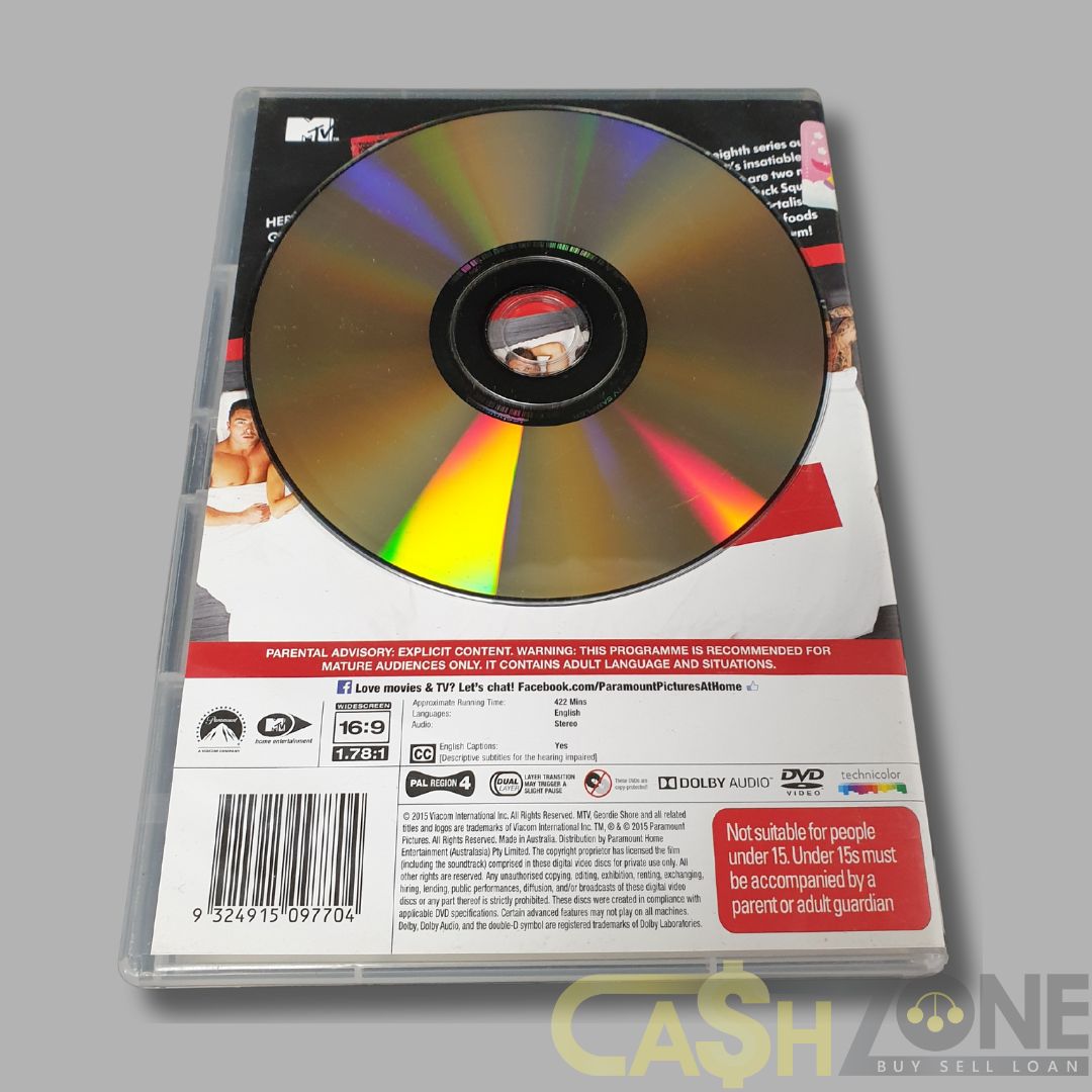 Geordie Shore Complete Eighth Series DVD TV Series