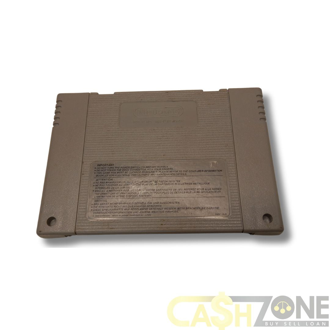 Newman Hass IndyCar SNES Game SNSP-ANMP-EUR