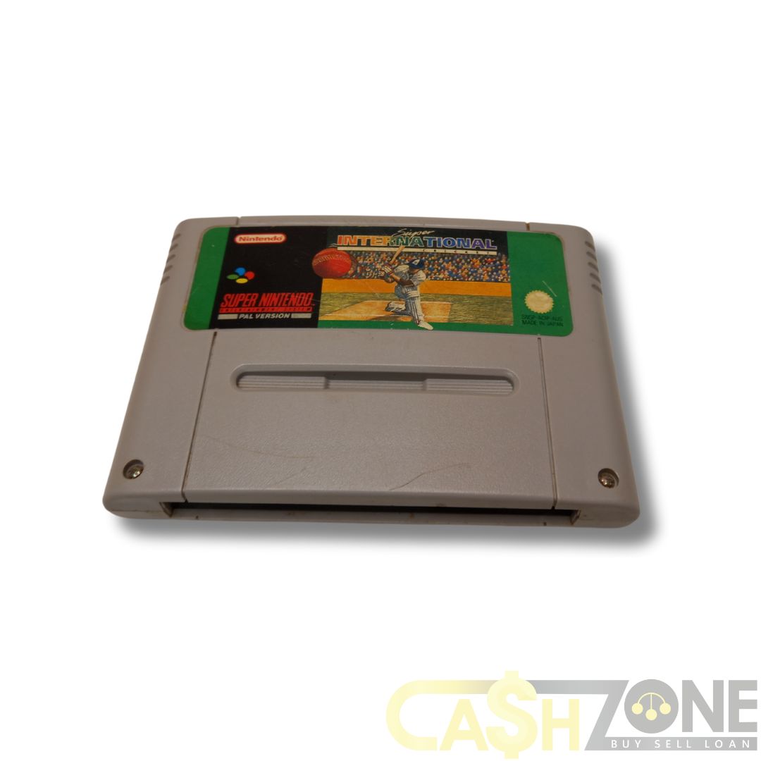 Super International Cricket SNES Game SNSP-ACIP-AUS