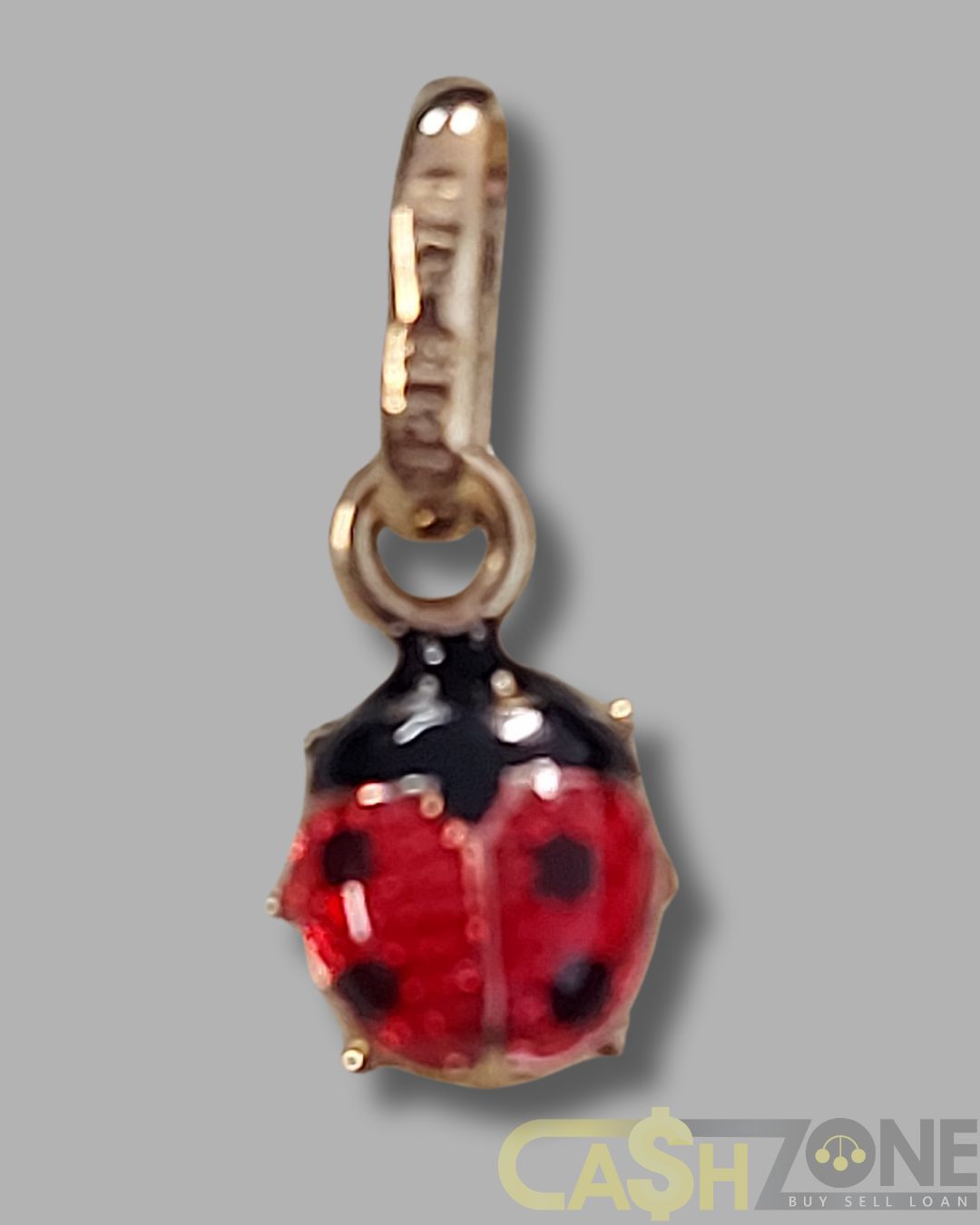9ct Yellow Gold Ladybird Pendant