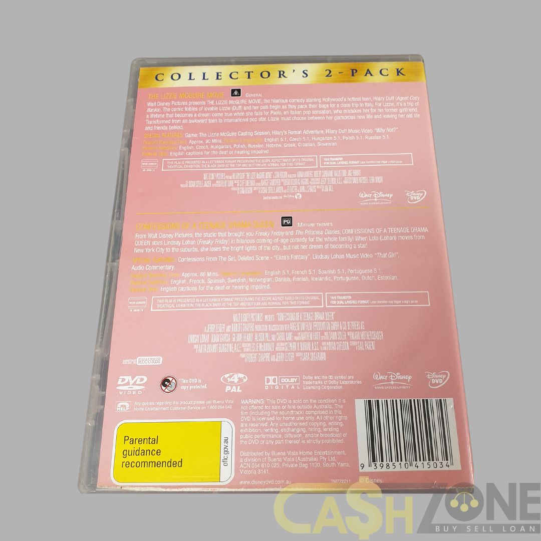 Disney Collector's 2-Pack DVD Movie