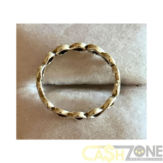 Ladies Silver Infinity Ring