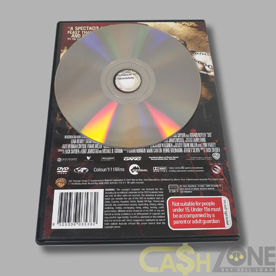300 DVD Movie