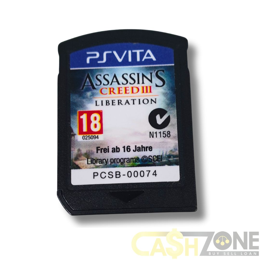 Assassin's Creed III Liberation PS Vita Game