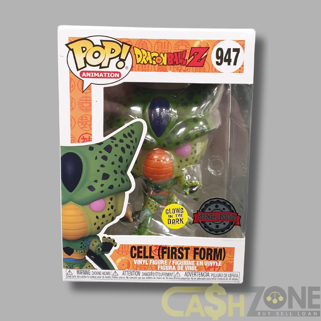Dragon Ball Z #947 Cell (First Form) Glow In The Dark (SE) Funko Pop