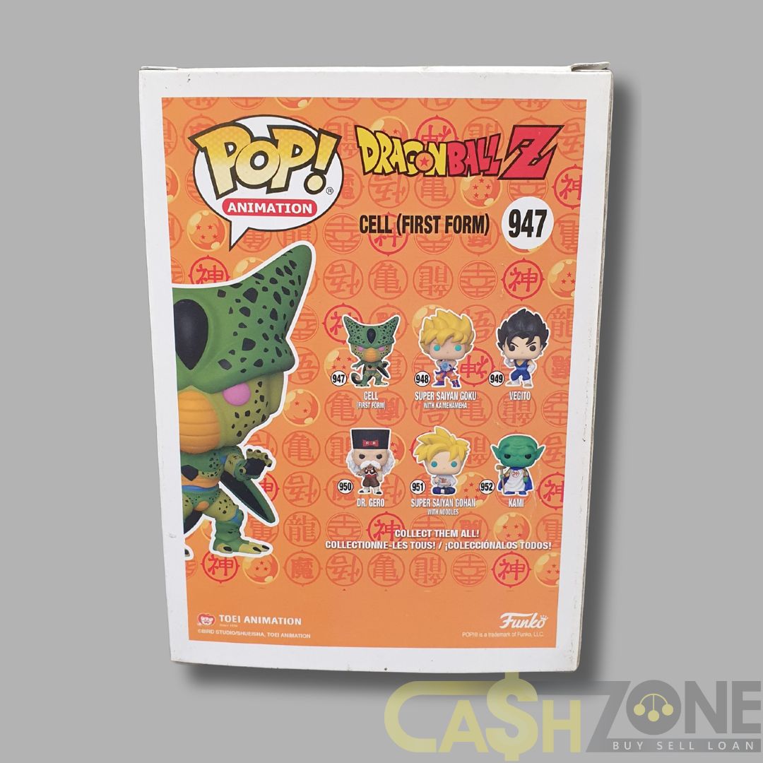 Dragon Ball Z #947 Cell (First Form) Glow In The Dark (SE) Funko Pop