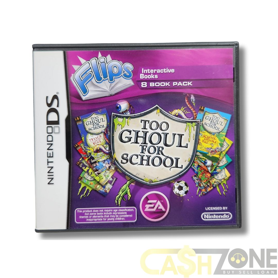 Flips: Too Ghoul For School 8 Book Pack Nintendo DS