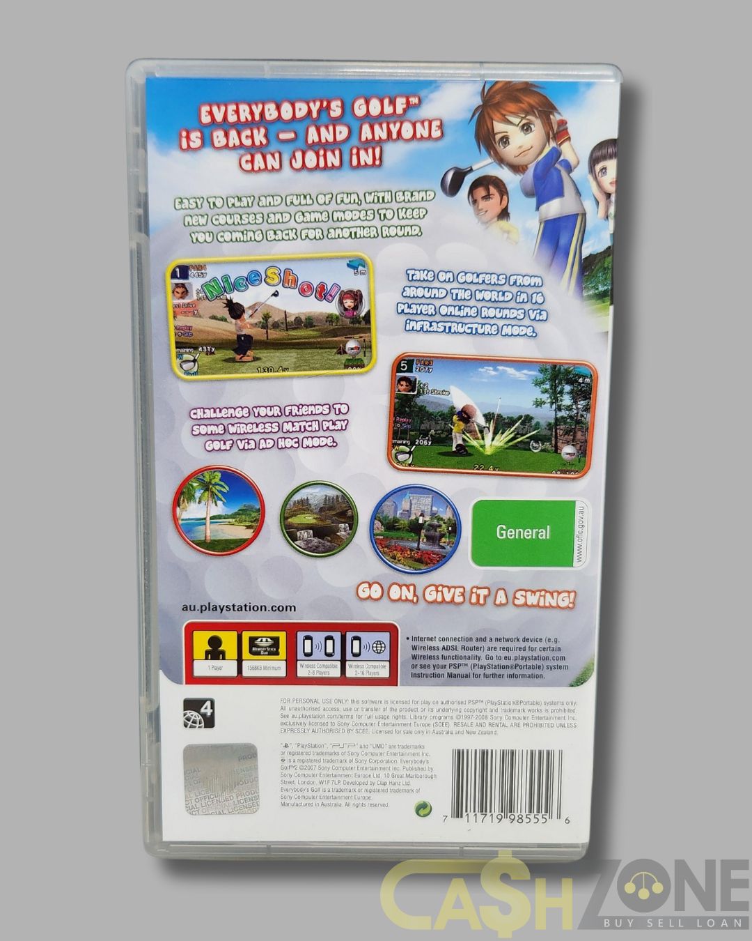Everybody's Golf 2 PSP Game