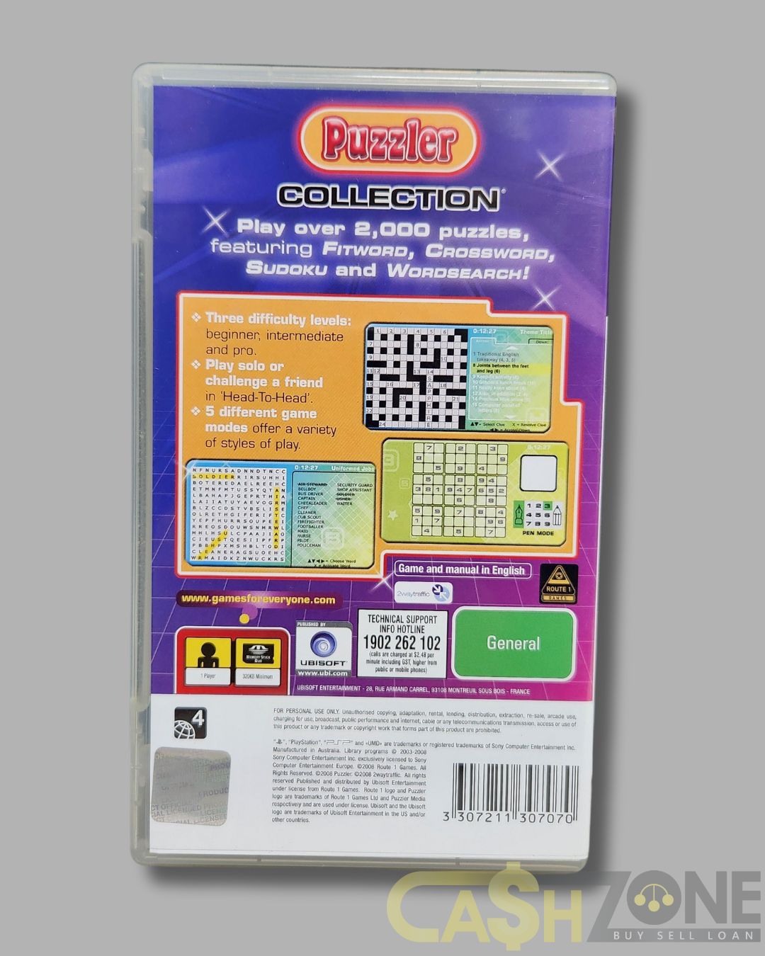 Puzzler Collection PSP Game