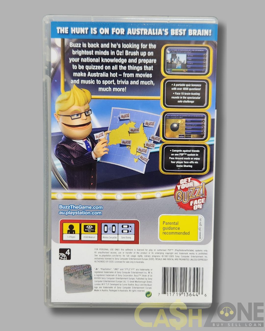 Buzz! Brain Of Oz PSP Game