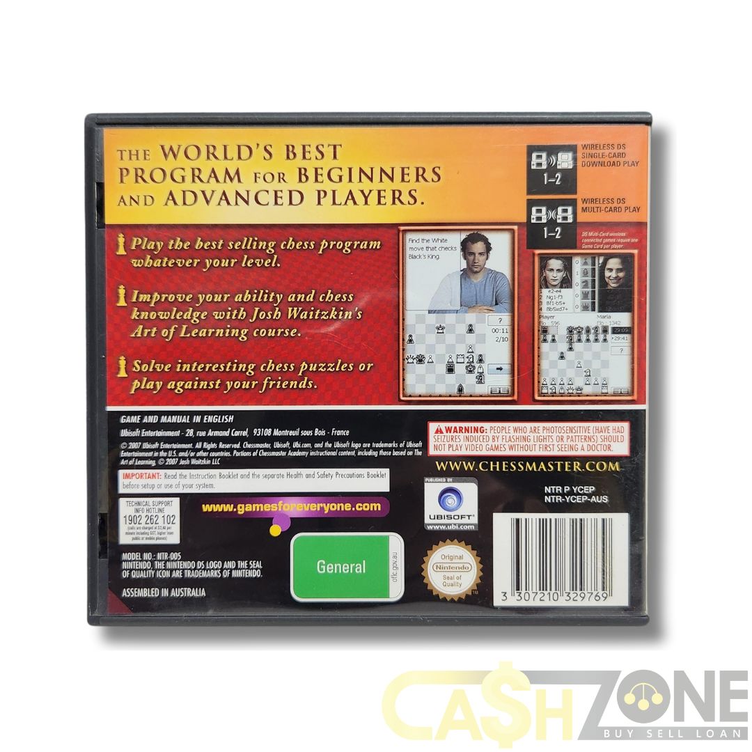 Chestmaster the Art of Learning Nintendo DS Game