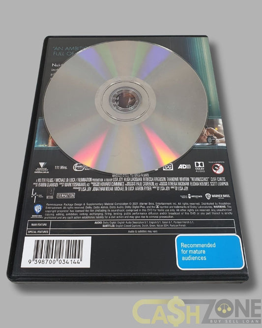Reminiscence DVD Movie
