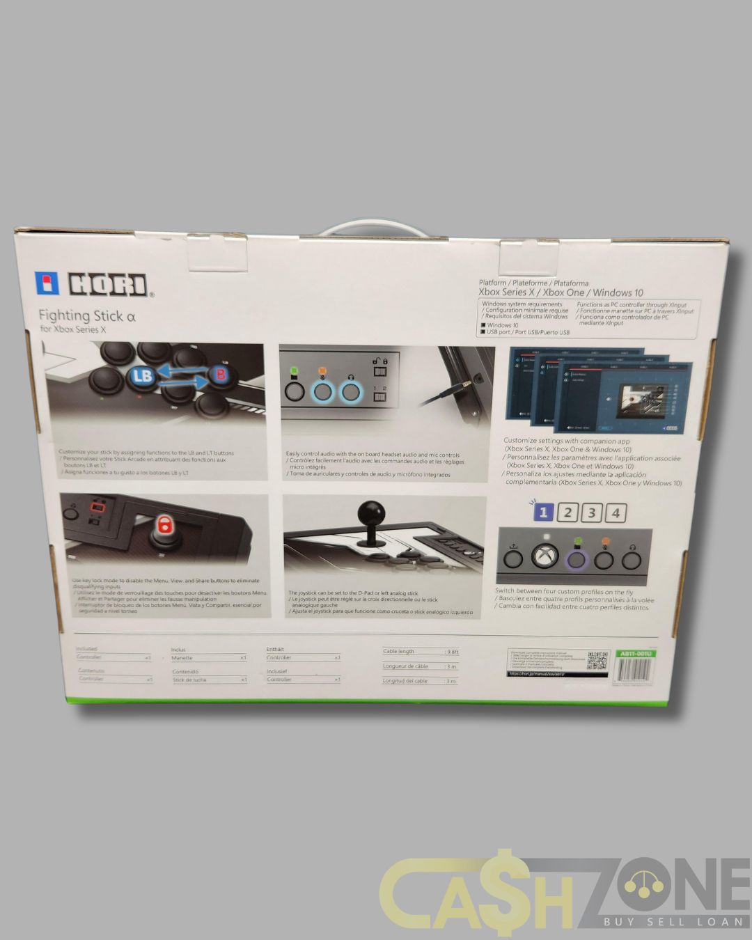 HORI Fighting Stick Game Pad for Xbox Series X
