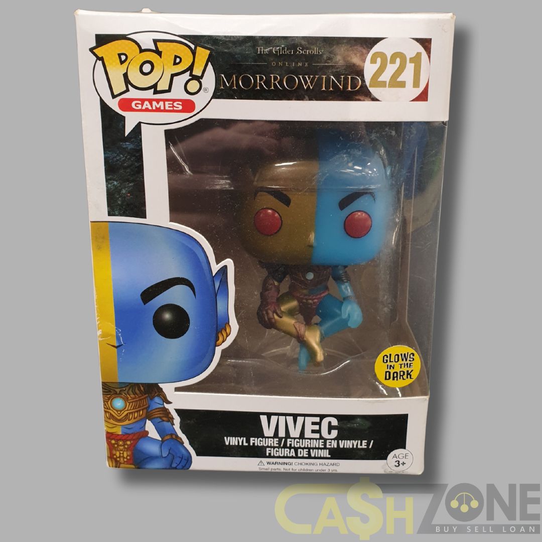 Elder Scrolls Online Morrowind #221 Vivec Glow In The Dark Funko Pop Vinyl