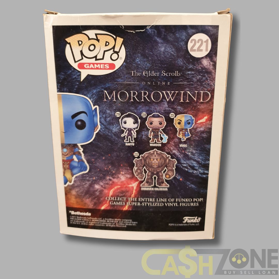 Elder Scrolls Online Morrowind #221 Vivec Glow In The Dark Funko Pop Vinyl