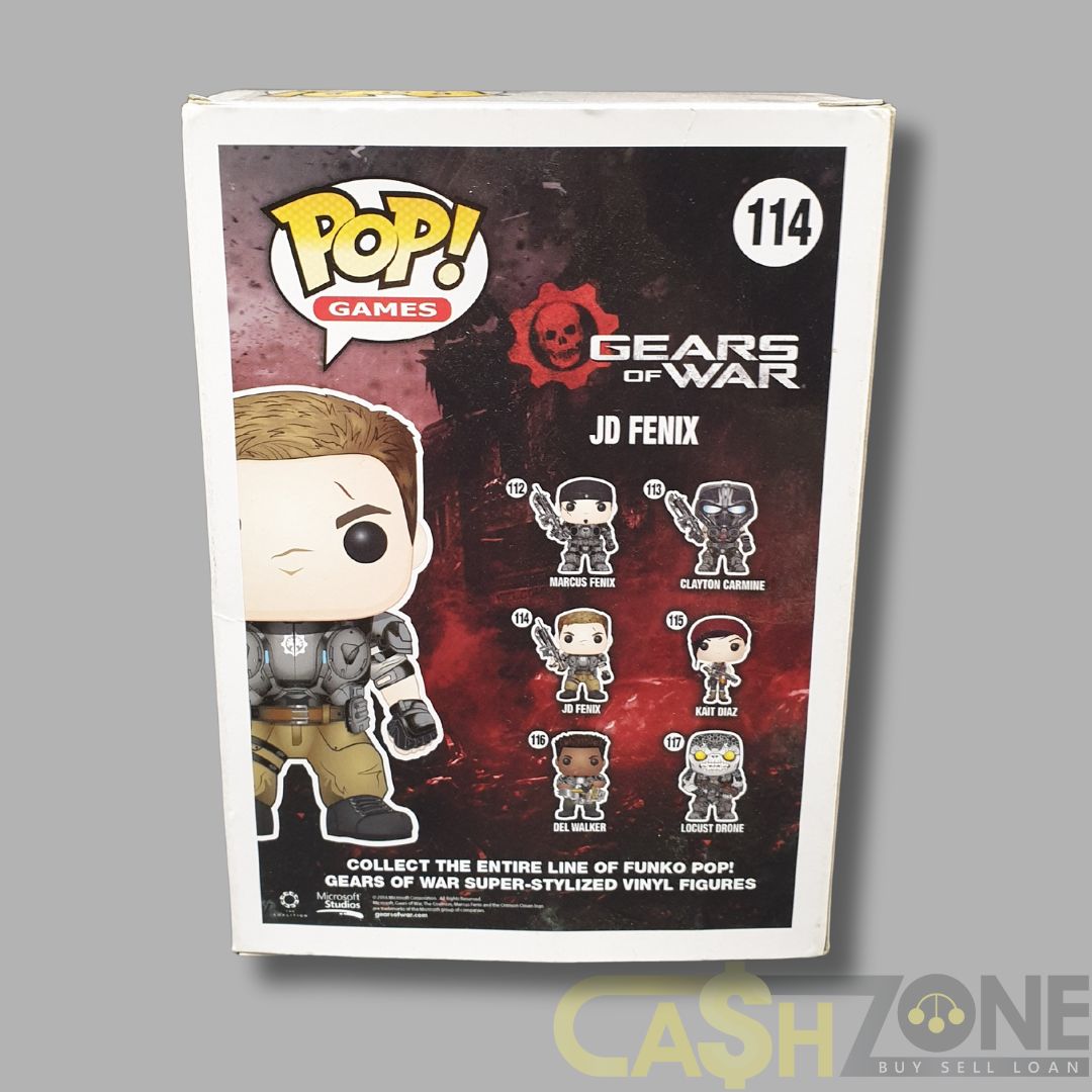 Gears Of War #114 JD Fenix Funko Pop Vinyl