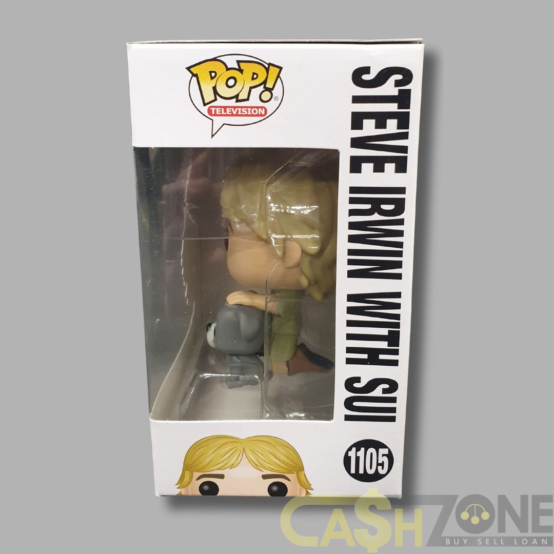 Australia Zoo #1105 Steve Irwin With Sui Funko Pop Vinyl