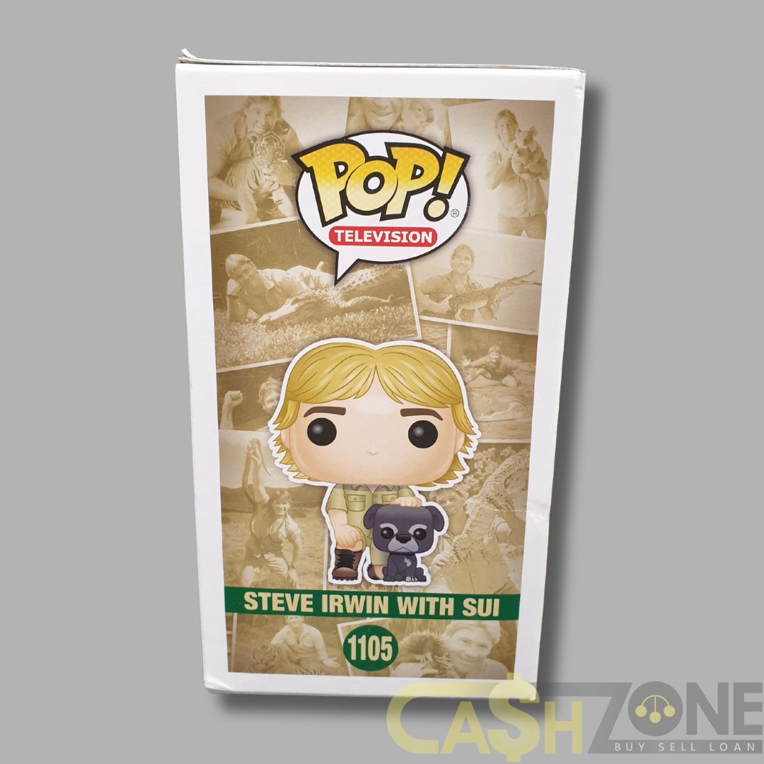 Australia Zoo #1105 Steve Irwin With Sui Funko Pop Vinyl
