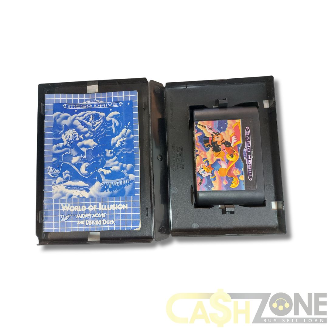 World Of Illusion Sega Mega Drive Gold Edition