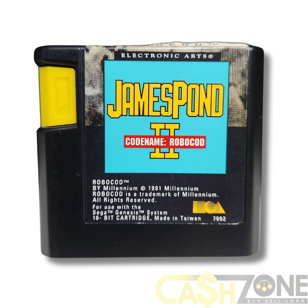 James Pond II Codename: Robocod Sega Mega Drive Game