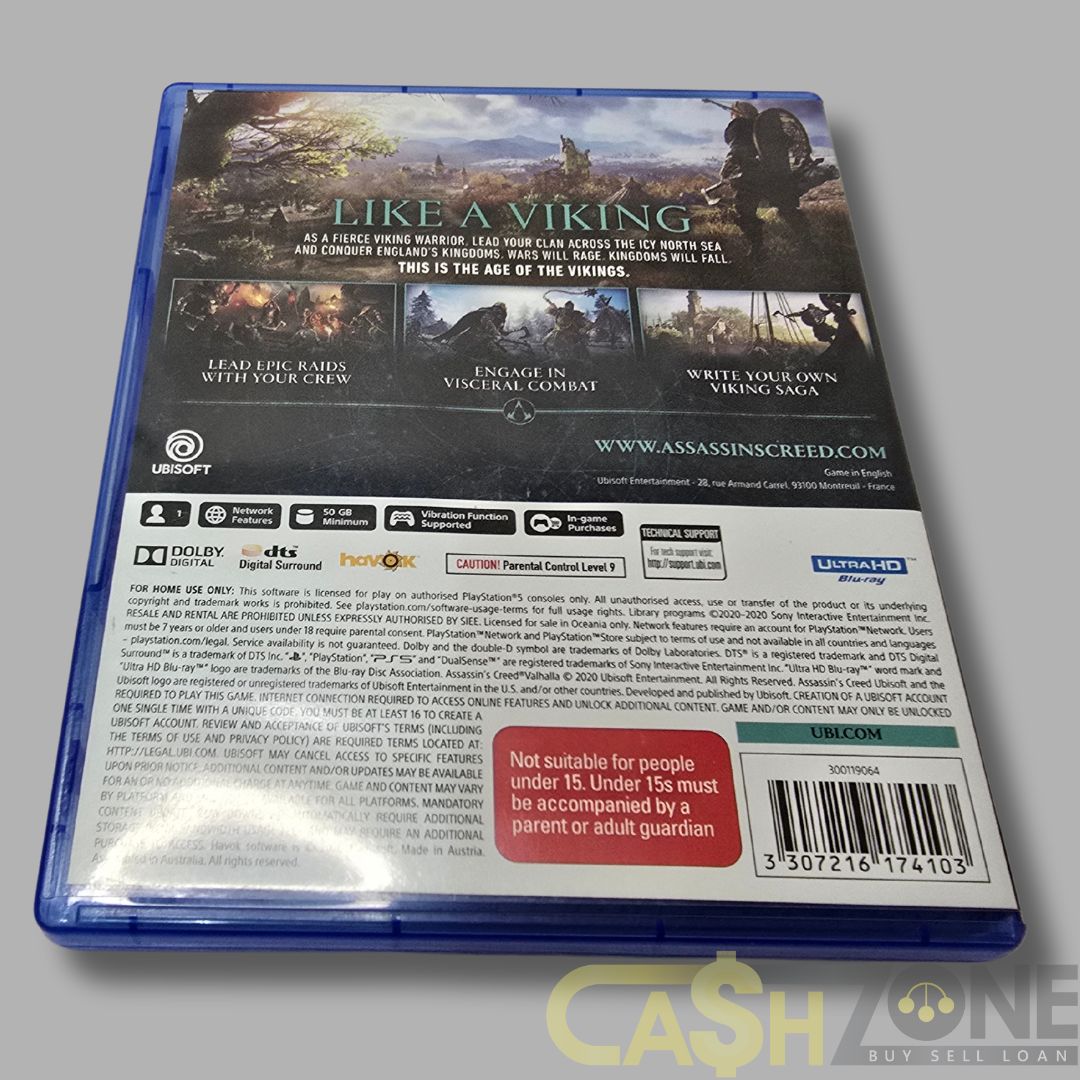 Assassin's Creed Valhalla PS5 Game