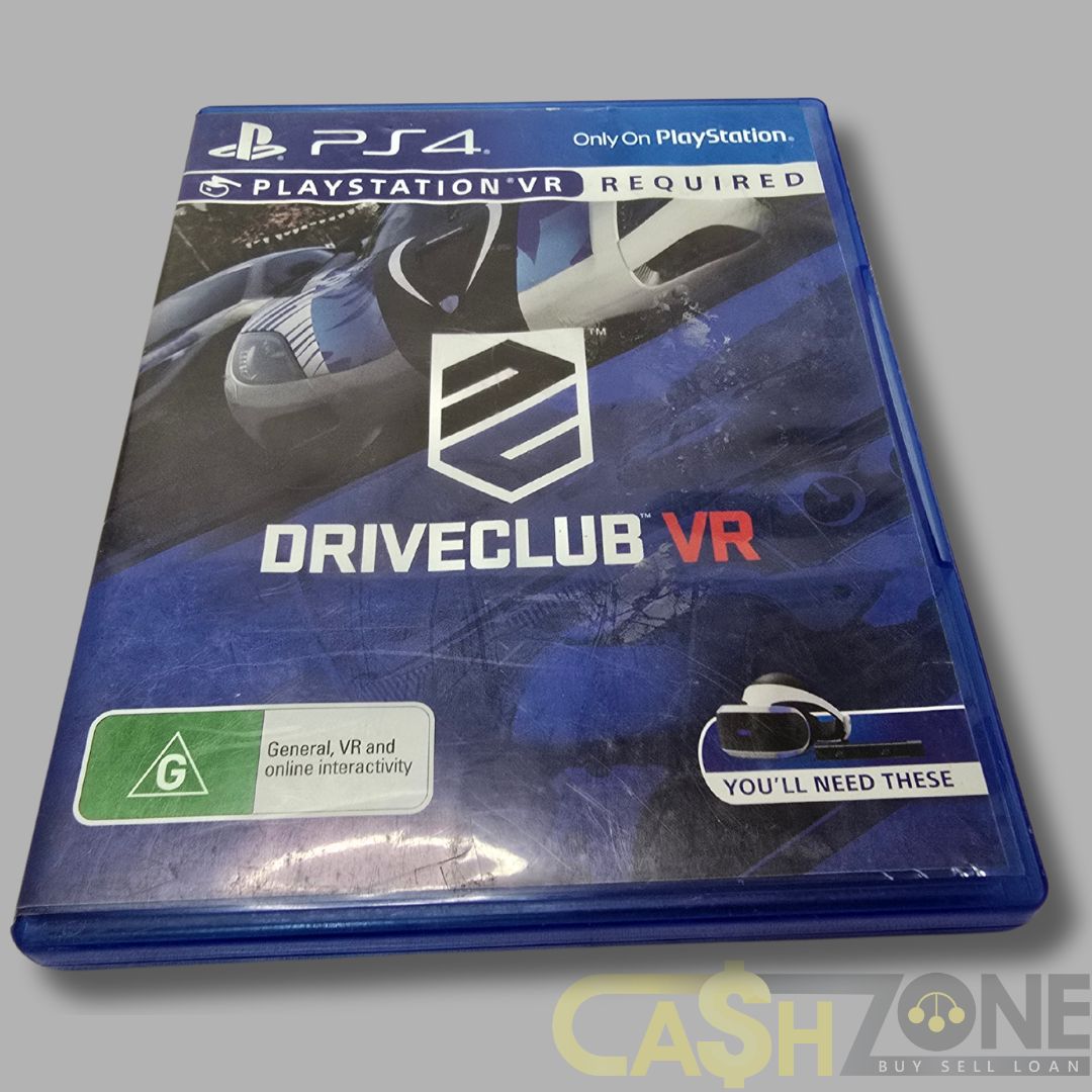 Driveclub VR PS4 Game