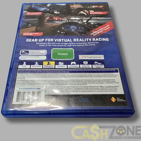 Driveclub VR PS4 Game