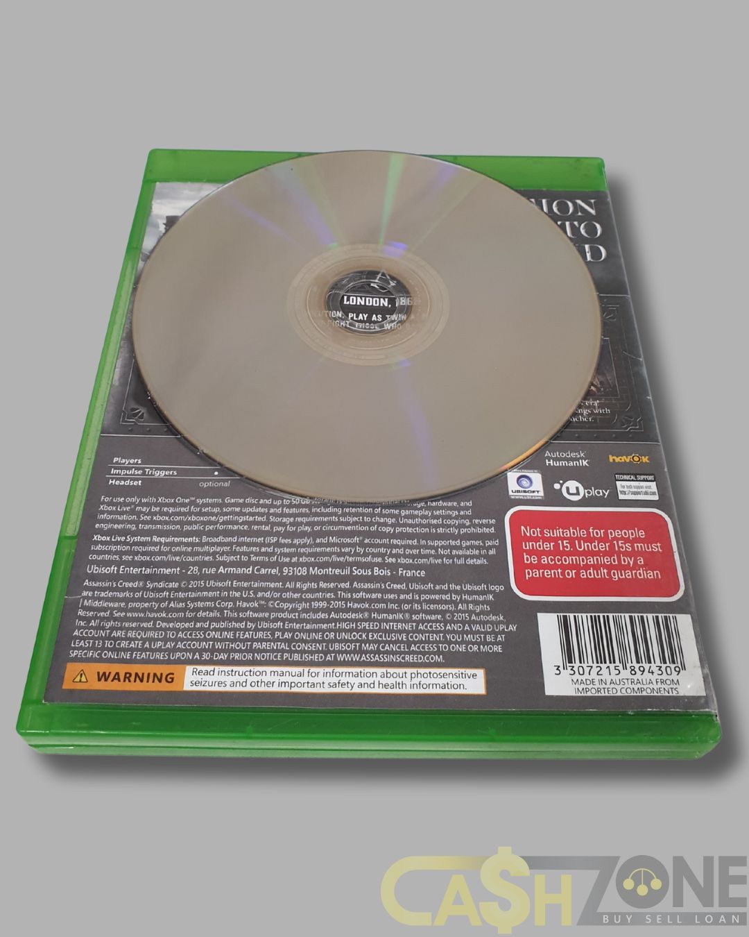 Assassin's Creed: Syndicate Xbox One Game