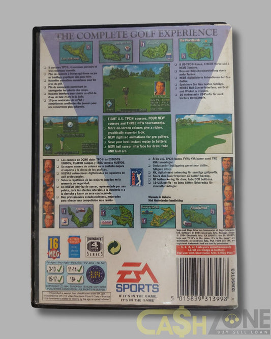 PGA Tour Golf III Sega Mega Drive Game