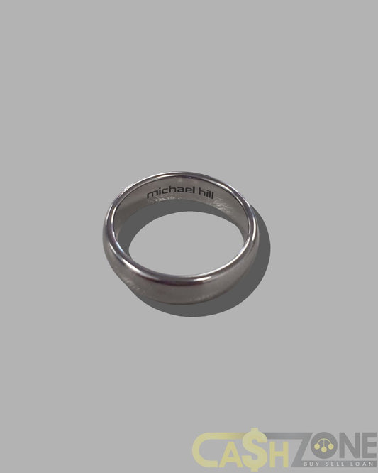 Men's Grey Tungsten Ring